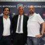 Présentation Vladimir Petkovic avec Admar Lopes et Gérard Lopez Présentation Vladimir Petkovic avec Admar Lopes et Gérard Lopez