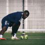 Junior Onana lors de son premier entraînement (Août 2021) Junior Onana lors de son premier entraînement (Août 2021)
