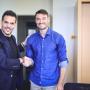 L'arrivée d'Albert Riera en images