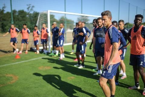 Laurent Koscielny et le groupe