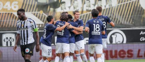 La joie des Girondins à Angers