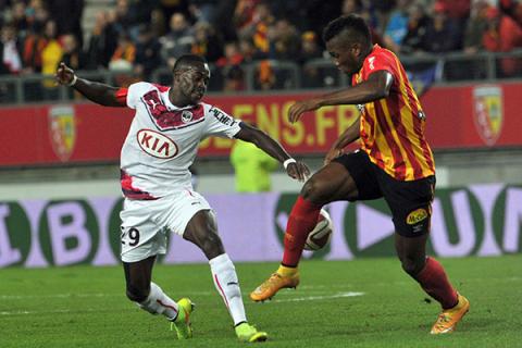 Maxime Poundjé face au RC Lens