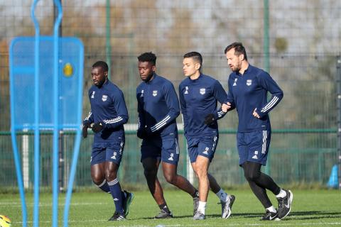 Youssouf Sabaly, Enock Kwateng, Hatem Ben Arfa et Vukasin Jovanovic