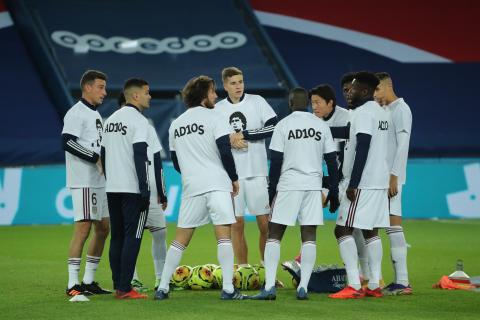 Les Girondins, concentrés au Parc des Princes