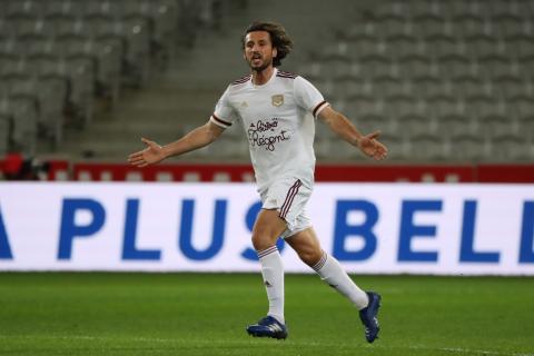 Paul Baysse lors de Lille-Bordeaux