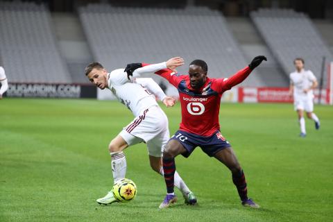 Rémi Oudin et Jonathan Ikoné