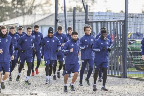 Premier footing pour cette reprise