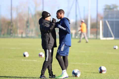 Ghislain Printant avec Dilane Bakwa