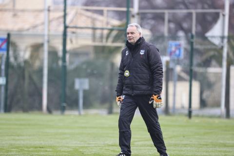 Chaumin au début du match