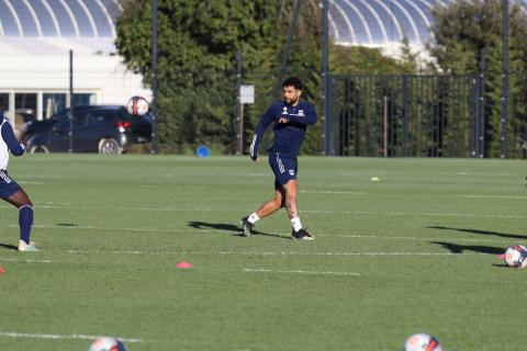 Otavio après avoir fait une longue passe