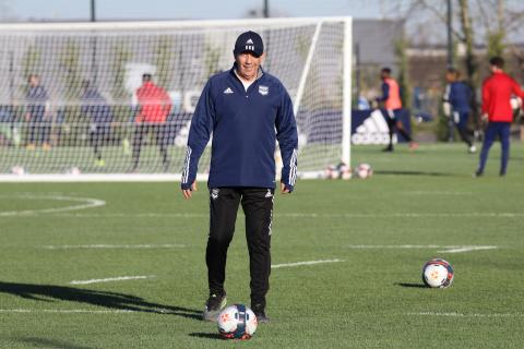 Le coach Gasset tout sourire