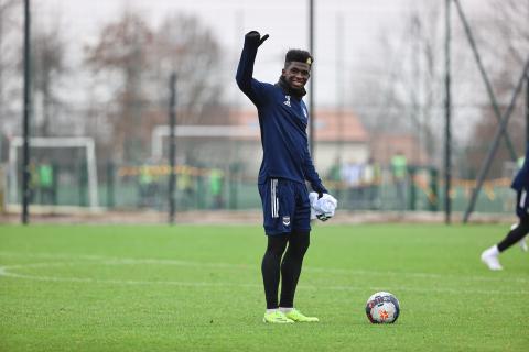 Amadou Traoré tout sourire