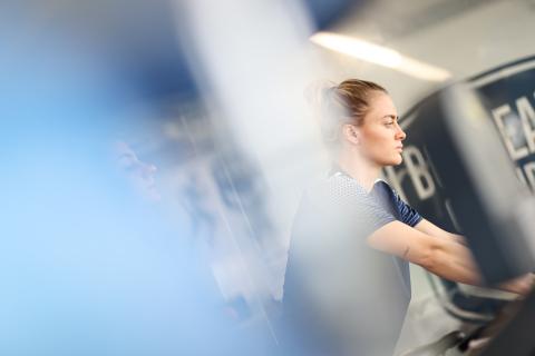 La concentration de Svava Rós Gudmundsdóttir