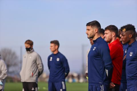 Les joueurs attentifs (Bordeaux-Marseille, 0-0, Saison 2020-2021)