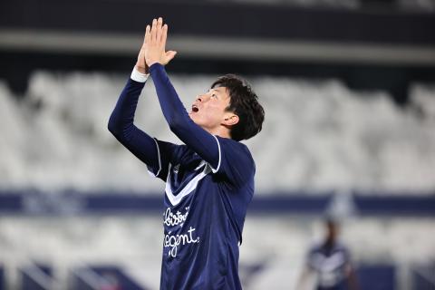 Hwang Ui-Jo vient de manquer une belle occasion  (Bordeaux-Marseille, 0-0, Saison 2020-2021)