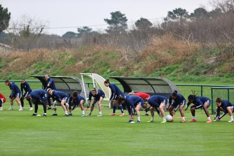 L'entraînement du vendredi 26 février