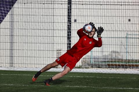 L'entraînement des pros du 01 mars 2021