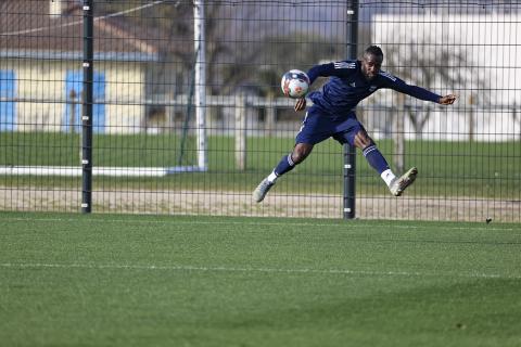 L'entraînement des pros du 01 mars 2021