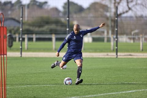 L'entraînement des pros du 01 mars 2021