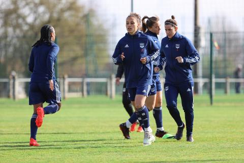 Jour d'entraînement pour les filles