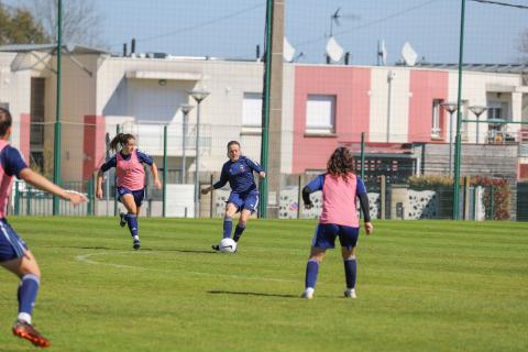 L'entraînement des féminines du 24.03.2021