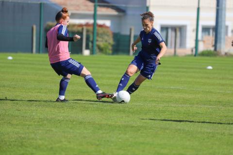 L'entraînement des féminines du 24.03.2021