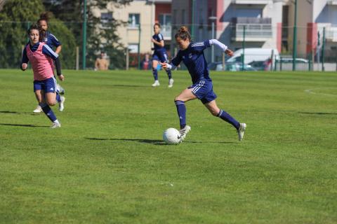 L'entraînement des féminines du 24.03.2021