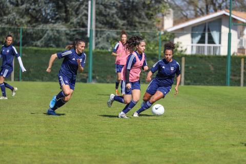 L'entraînement des féminines du 24.03.2021