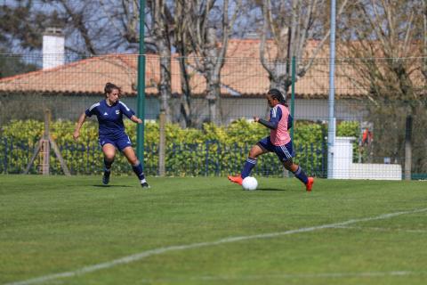 L'entraînement des féminines du 24.03.2021