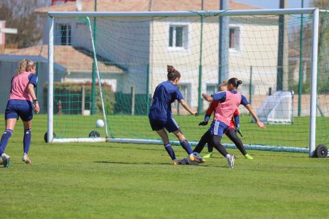 L'entraînement des féminines du 24.03.2021