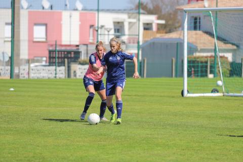 L'entraînement des féminines du 24.03.2021