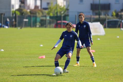 L'entraînement des féminines du 24.03.2021