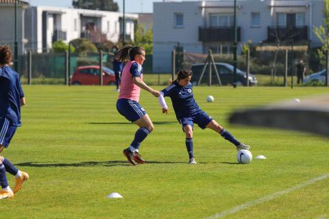 L'entraînement des féminines du 24.03.2021