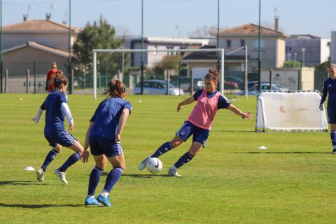 L'entraînement des féminines du 24.03.2021