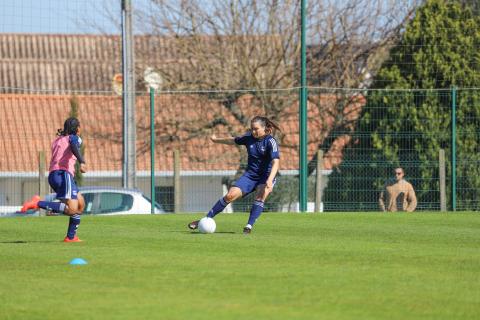 L'entraînement des féminines du 24.03.2021