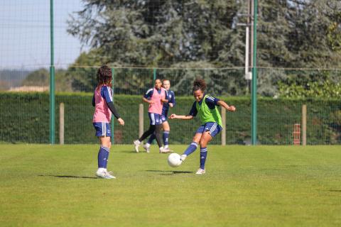 L'entraînement des féminines du 24.03.2021