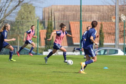 L'entraînement des féminines du 24.03.2021