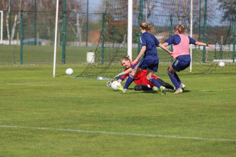 L'entraînement des féminines du 24.03.2021