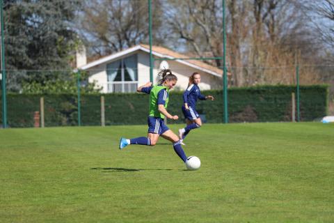 L'entraînement des féminines du 24.03.2021