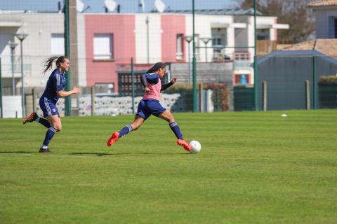 L'entraînement des féminines du 24.03.2021