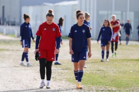 L'entraînement des féminines du 31 mars 2021