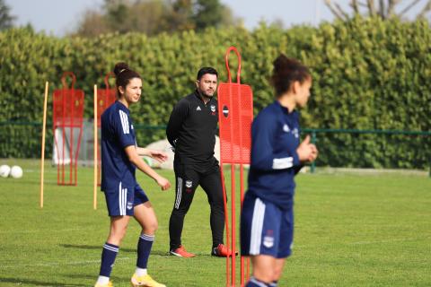 L'entraînement des féminines du 31 mars 2021