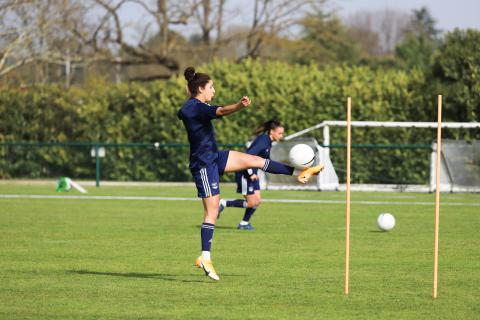 L'entraînement des féminines du 31 mars 2021