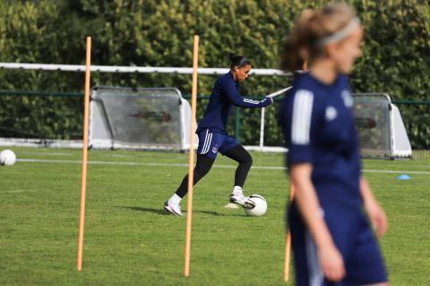 L'entraînement des féminines du 31 mars 2021