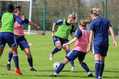 L'entraînement des féminines du 31 mars 2021