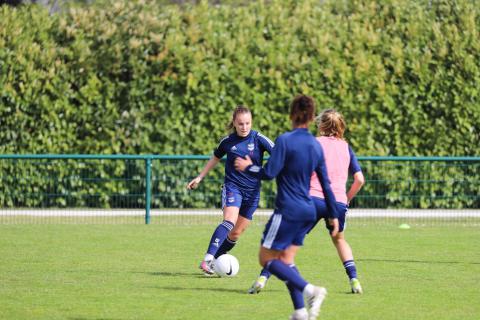 L'entraînement des féminines du 31 mars 2021