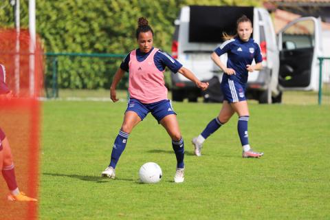 L'entraînement des féminines du 31 mars 2021