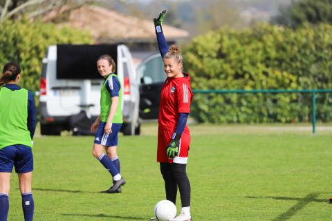 L'entraînement des féminines du 31 mars 2021