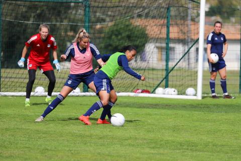 L'entraînement des féminines du 31 mars 2021