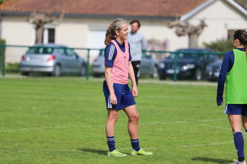 L'entraînement des féminines du 31 mars 2021